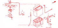 BATTERIE pour Honda CB 750 BLACK de 2001
