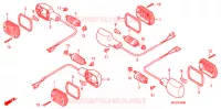 CLIGNOTANT pour Honda CB 750 BLACK de 2007