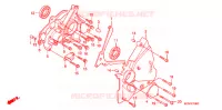 COUVERCLE GAUCHE pour Honda CB 750 BLACK de 2007