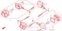 CLIGNOTANT pour Honda CB 750 Driving School de 2002
