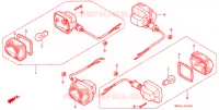 CLIGNOTANT pour Honda CB 750 Driving School de 2007
