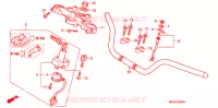 GUIDON   TE DE FOURCHE pour Honda CB 750 Driving School de 2007