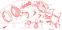 PHARE pour Honda CB 750 Driving School de 2007