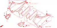 COUVERCLES LATERAUX pour Honda CB 900 F 919 de 2003