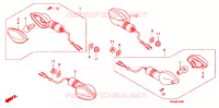 CLIGNOTANT pour Honda CB 110 Tambor delantero de 2014