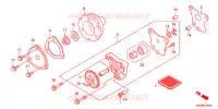 POMPE A HUILE pour Honda CB 110 Tambor delantero de 2014