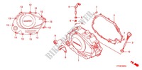 CARTER MOTEUR DROIT pour Honda CBF 125 STUNNER Front brake drum de 2010