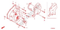CARTER MOTEUR GAUCHE pour Honda CBF 125 M STUNNER Front brake disk de 2011