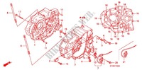 CARTER MOTEUR pour Honda CBF 125 M STUNNER Front brake disk de 2011