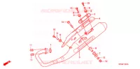SILENCIEUX D'ECHAPPEMENT (2) pour Honda CBF 125 M STUNNER Front brake disk de 2014