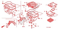 FILTRE A AIR pour Honda CBF 125 MC STUNNER Front brake disk de 2011