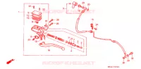 MAITRE CYLINDRE pour Honda HURRICANE 1000 CBR de 1990