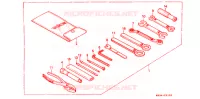 OUTIL pour Honda HURRICANE 1000 CBR de 1990