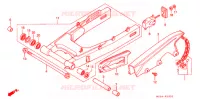 BRAS OSCILLANT pour Honda CBR 1000 F de 1993