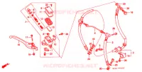 MAITRE CYLINDRE DE FREIN AVANT pour Honda CBR 1000 F de 1993
