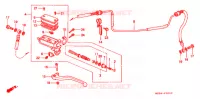MAITRE CYLINDRE pour Honda CBR 1000 F de 1993