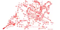 CADRE pour Honda CBR 1000 F de 1993