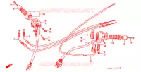 COMMODOS   POIGNEES pour Honda CBR 1000 F de 1993