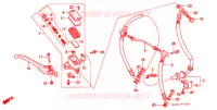 MAITRE CYLINDRE DE FREIN AVANT pour Honda CBR 1000 F de 1993