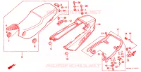 SELLE pour Honda CBR 1000 F de 1993