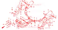 SILENCIEUX D'ECHAPPEMENT pour Honda CBR 1000 F de 1993