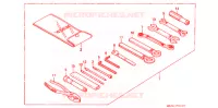 OUTIL pour Honda CBR 1000 F de 1996