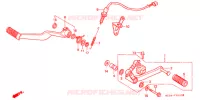 PEDALE pour Honda CBR 1000 F de 1996