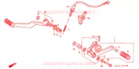 PEDALE pour Honda CBR 1000 F de 1996