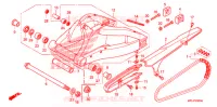 BRAS OSCILLANT pour Honda CBR 1000 RR ABS REPSOL de 2009