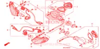 CLIGNOTANT (2) pour Honda CBR 1000 RR ABS REPSOL de 2009