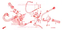 LEVIER DE GUIDON   CABLE   COMMODO pour Honda CBR 1000 RR ABS REPSOL de 2009