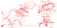 SELLE pour Honda CBR 1000 RR ABS REPSOL de 2009