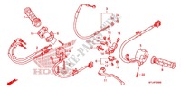 LEVIER DE GUIDON   CABLE   COMMODO pour Honda CBR 1000 RR ABS RED de 2009