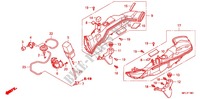 CONDUITE D'ADMISSION AIR   SOUPAPE pour Honda CBR 1000 RR HURRICANE ABS de 2010