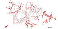 TETE DE FOURCHE pour Honda CBR 1000 RR HURRICANE ABS de 2011