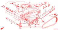 BRAS OSCILLANT pour Honda CBR 1000 RR ABS BLACK de 2013
