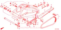 BRAS OSCILLANT pour Honda CBR 1000 RR ABS BLACK de 2013