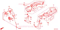 CONDUITE D'ADMISSION AIR   SOUPAPE pour Honda CBR 1000 RR ABS BLACK de 2013