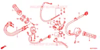 LEVIER DE GUIDON   CABLE   COMMODO pour Honda CBR 1000 RR ABS BLACK de 2013