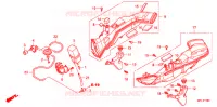 CONDUITE D'ADMISSION AIR   SOUPAPE pour Honda CBR 1000 RR HURRICANE de 2009
