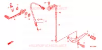 PEDALE pour Honda CBR 1000 RR HURRICANE de 2009