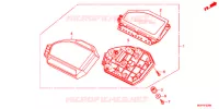 COMPTEUR pour Honda CBR 1000 RR TRICOLOUR de 2014