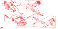 CLIGNOTANT pour Honda CBR 1000 RR de 2015