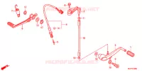 PEDALE pour Honda CBR 1000 RR de 2015