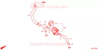 VALVE DE COMMANDE D'INJECTION D'AIR pour Honda CBR 1000 RR de 2015