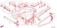 BRAS OSCILLANT pour Honda CBR 1000 RR BLACK de 2014