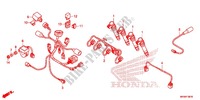 FAISCEAU SECONDAIRE (CBR1000RR/S) pour Honda CBR 1000 RR VICTORY RED de 2015