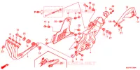SILENCIEUX D'ECHAPPEMENT pour Honda CBR 1000 S ABS de 2014