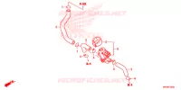 VALVE DE COMMANDE D'INJECTION D'AIR pour Honda CBR 1000 SP REPSOL de 2015