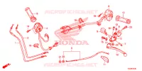 LEVIER DE GUIDON   CABLE   COMMODO pour Honda CBR 300 ABS HRC TRICOLOR de 2015